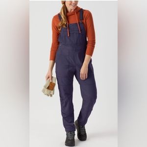 NEW Duluth Trading Co. Women's Flexpedition Bib Overalls Night Sky Size Large